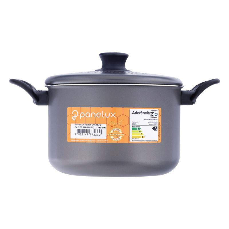 EspagueteiraemAluminioAntiaderenteGrafitePaneluxMagnific4l20cm-38472