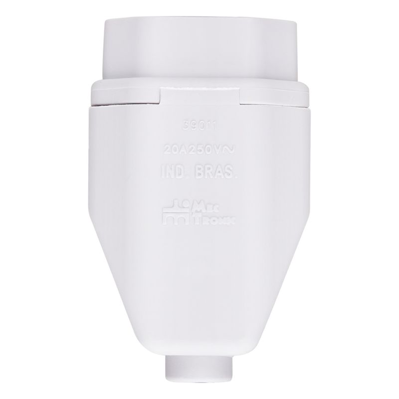 ProlongadorFemeaCinzaMec-Tronic2pinos+Terra20A-40329