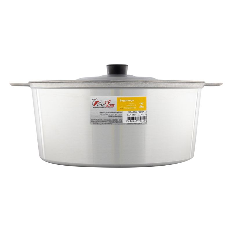 CacarolaemAluminioPolidoFundlar969l-44167