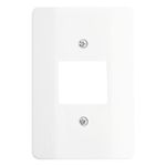 PlacaBrancacom2PostoparaInterruptorMec-TronicMillenium4x2``-44241