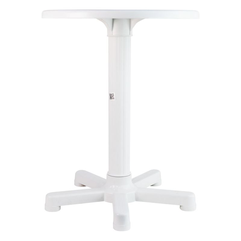 MesaPlasticaBrancaRedondaTramontinaCapri-44600