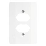 PlacaBrancacom2PostosparaTomadaMec-TronicMillenium4x2``-45055