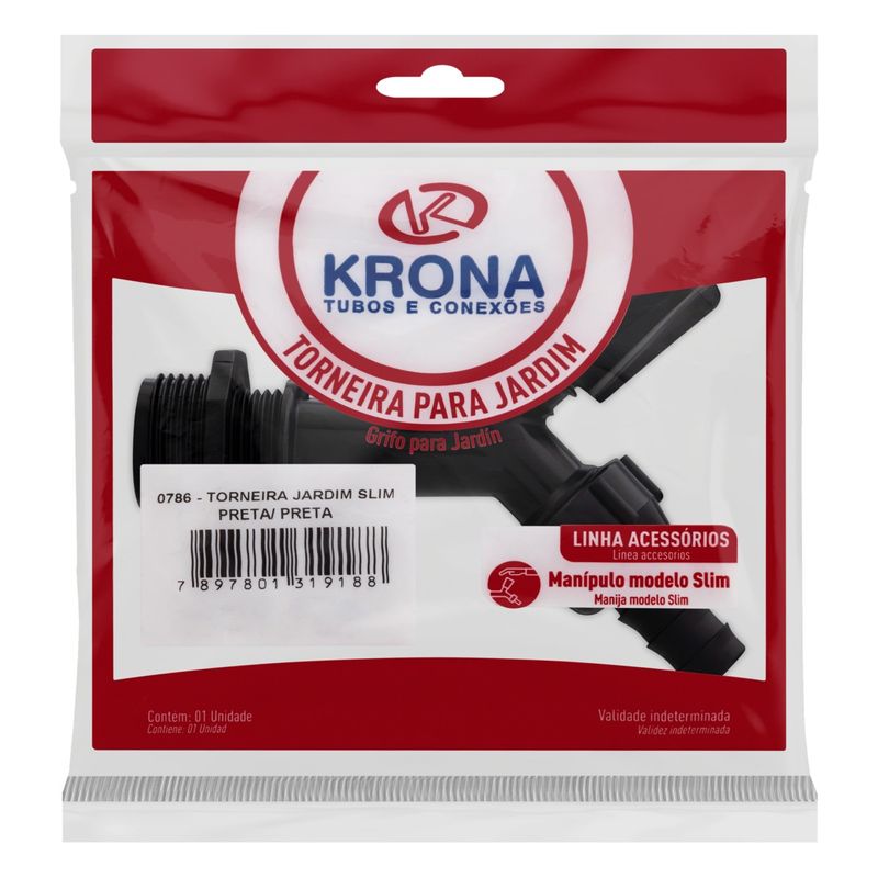 TorneiradeJardimcomBicoKronaPreta1/2``3/4``-46277