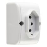 TomadadeSobrepor2Pinos+TerraMec-TronicCinza10A-46969