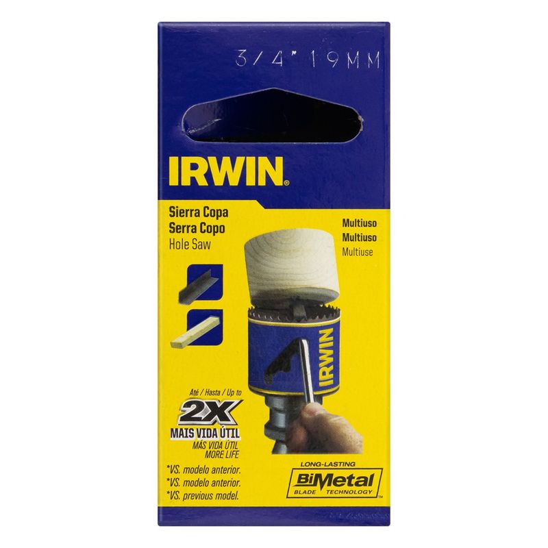 SerraCopoBimetalMultiusoIrwin19mm-50377