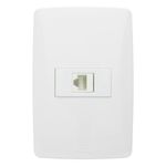 TomadaRJ45BrancaMec-TronicPetra-52101