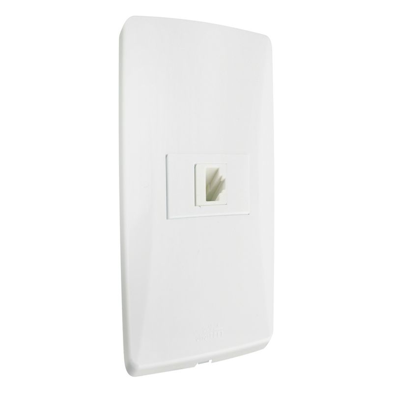 TomadaRJ45BrancaMec-TronicPetra-52102