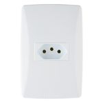 TomadaHorizontal2Pinos+TerraMec-TronicPetra10A-52155