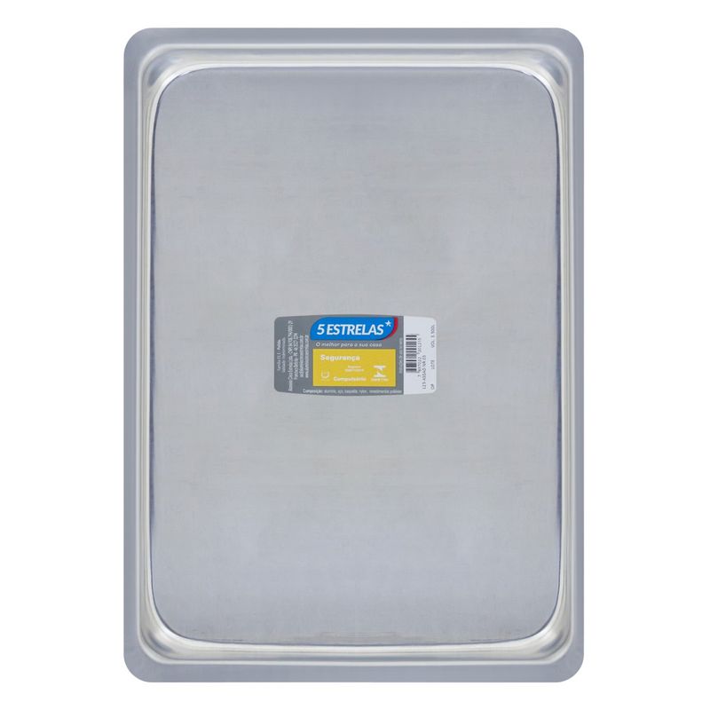 AssadeiraRetangularemAluminioPolido5Estrelas35ln3-105128