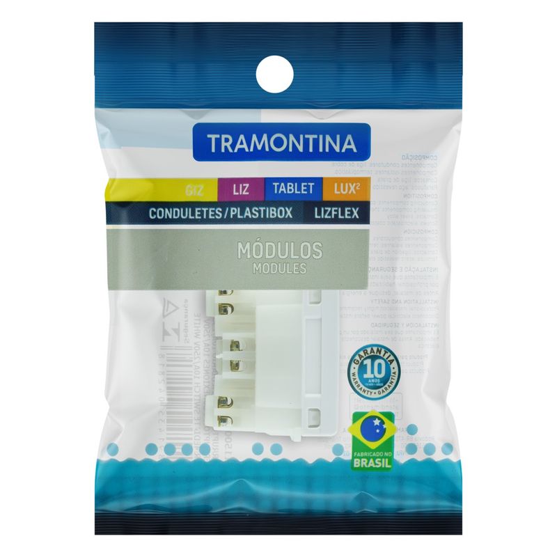 ModulodeTomadaLizTramontina10A250V-61318