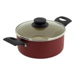 CacarolaemAluminioAntiaderenteVermelhaTramontinaTurim2l-61576