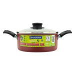 CacarolaemAluminioAntiaderenteVermelhaTramontinaTurim2l-61580