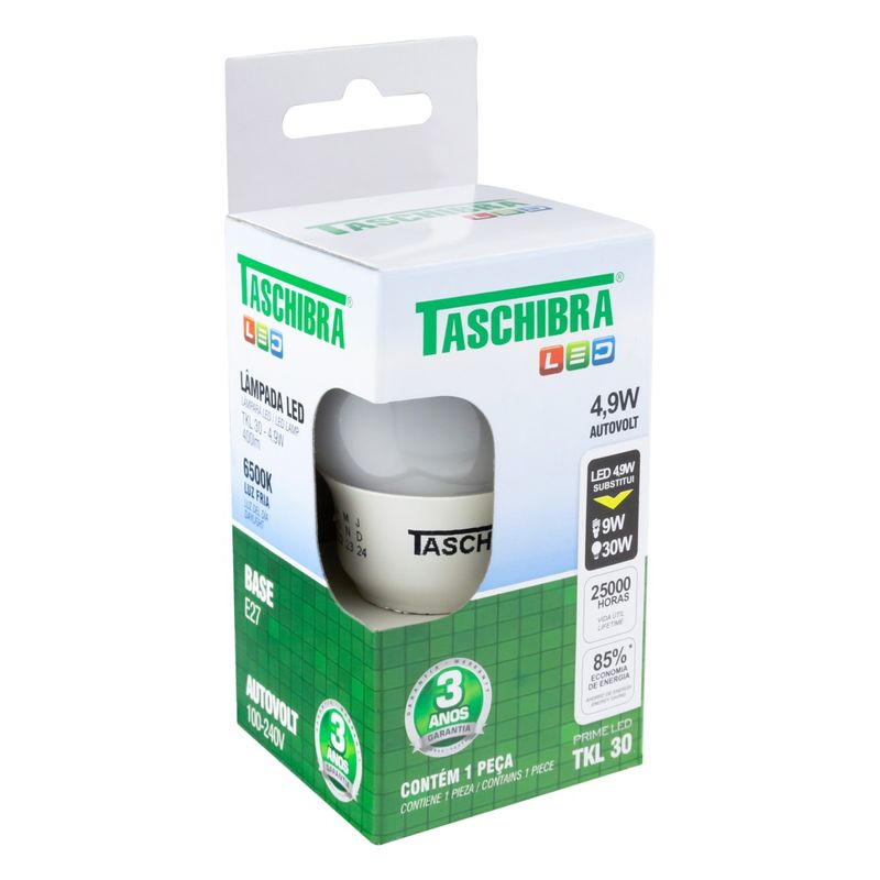 LampadaLedTKL30Taschibra6500K49W-63004