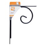 SuporteparaPrateleiraPretoRzfix24cmx17cm-63170