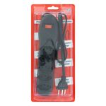 FiltrodeLinhaPreto5Tomadas3PinosForceLine10A-68203