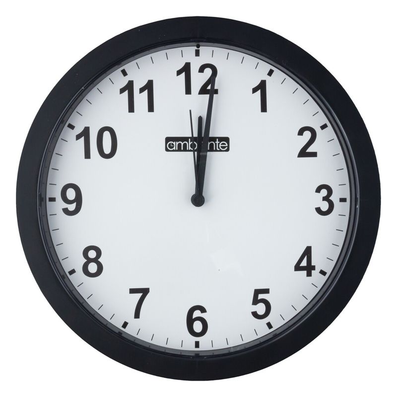 RelogiodeParedeRedondoAmbientePretoeBranco27cm-72352