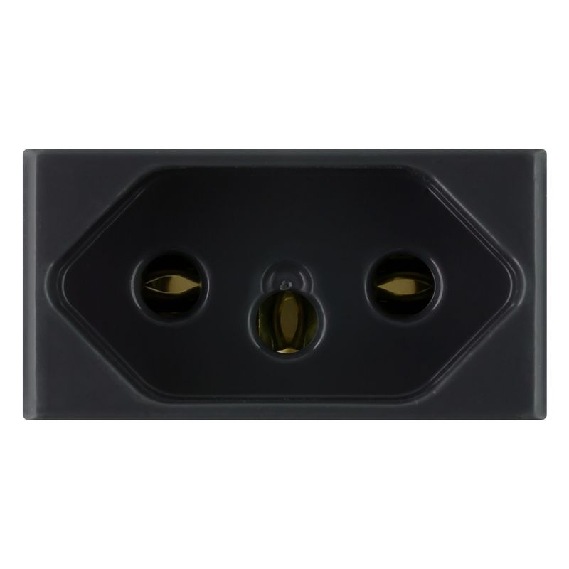 ModuloTomada2Pinos+TerraGrafiteLizTramontina20A-72782