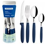 FaqueiroemInoxCaboAzulTramontinaIpanema24pecas-141802