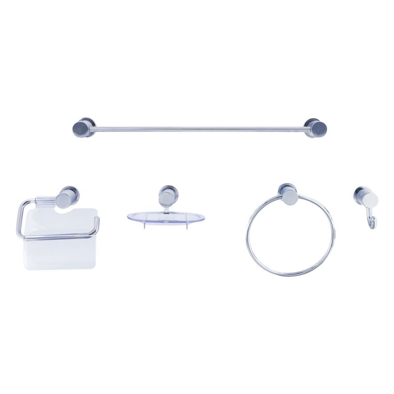 KitAcessoriosparaBanheiroOuroFinoUnicCromado5pecas-78082