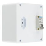 CaixadeProtecaocomTomada10AeDisjuntor10AMec-Tronic-86753