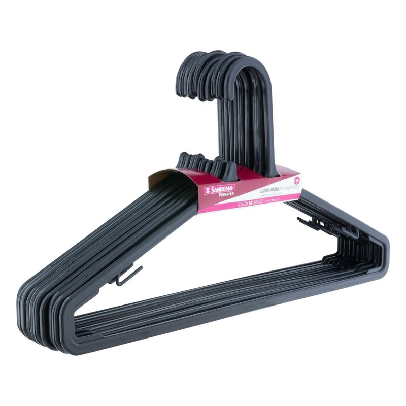 CabidePlasticoPretoSanremo10unidades-29037
