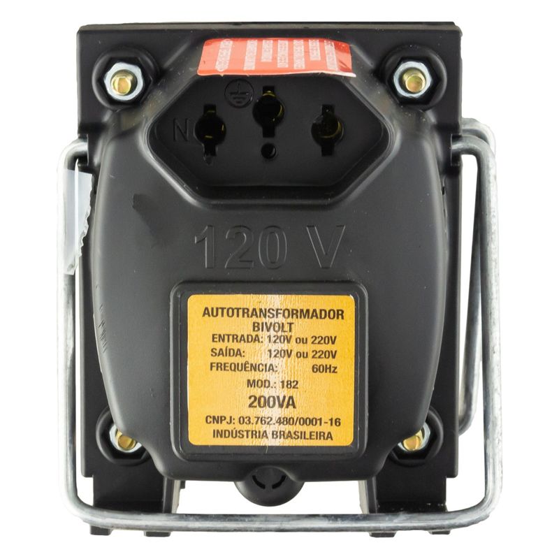 AutotransformadorPretoForceLinePowerPlus200VA-30223