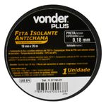 FitaIsolantePretaVonder19mmx20m-32501