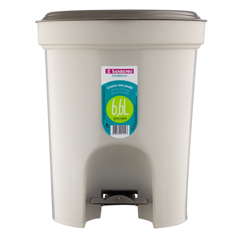 LixeiracomPedalCinzaSanremo66l-42998