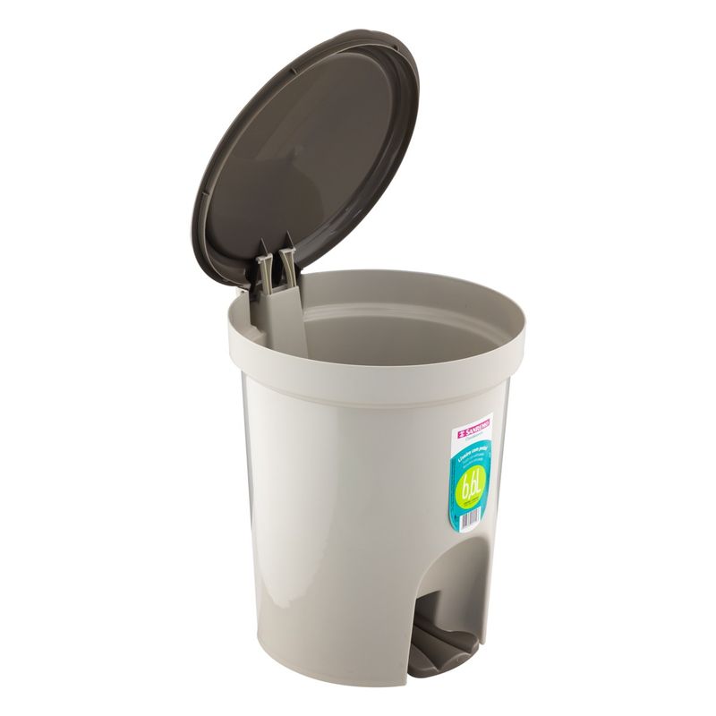 LixeiracomPedalCinzaSanremo66l-43002