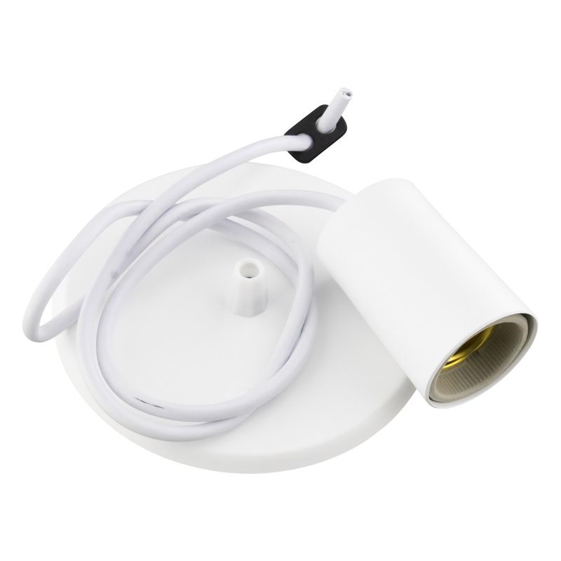 PendenteDotMetalBrancoTaschibra1xE27-66305