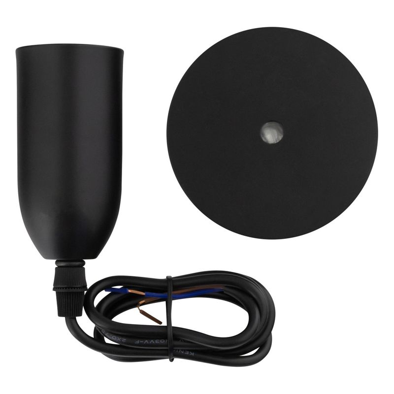 PendenteDotMetalVintagePretoTaschibra1xE27-66318