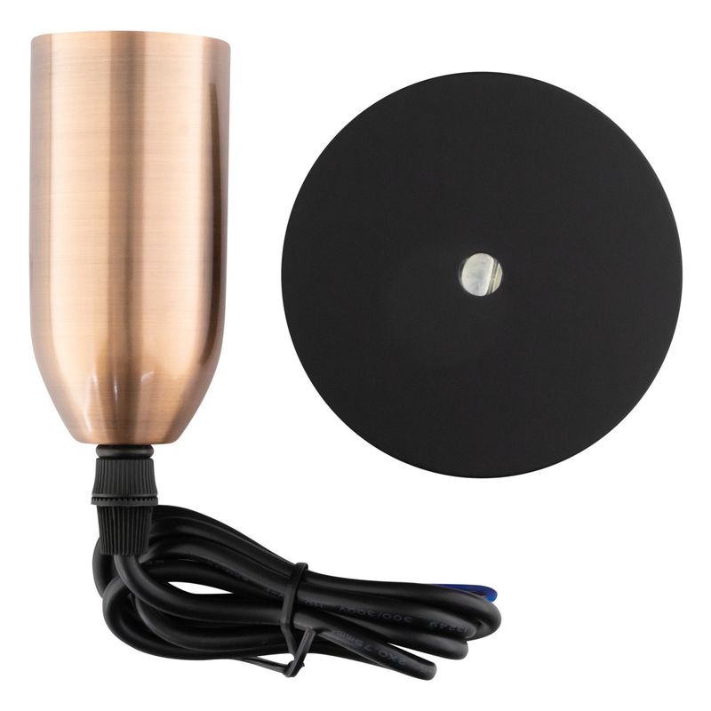 PendenteDotMetalVintageCobreTaschibra1xE27-66326