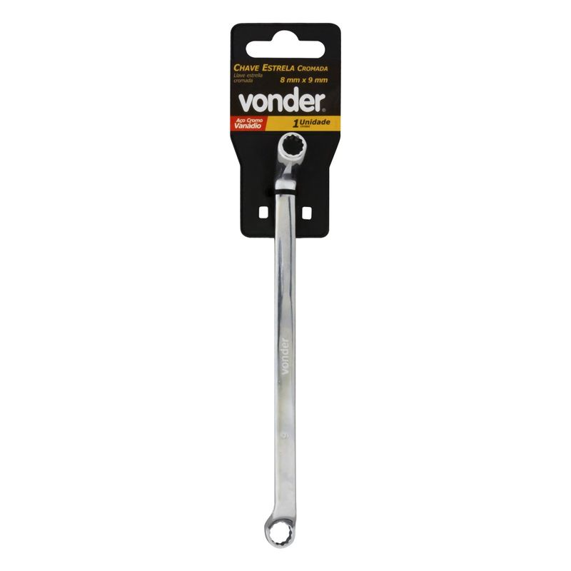 ChaveEstrelaemAcoCromoVanadioVonder8mmx9mm-74557