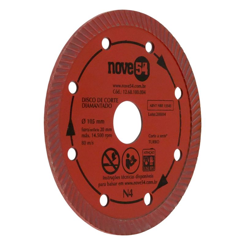 DiscodeCorteTurboDiamantadoNove54105mm-78988