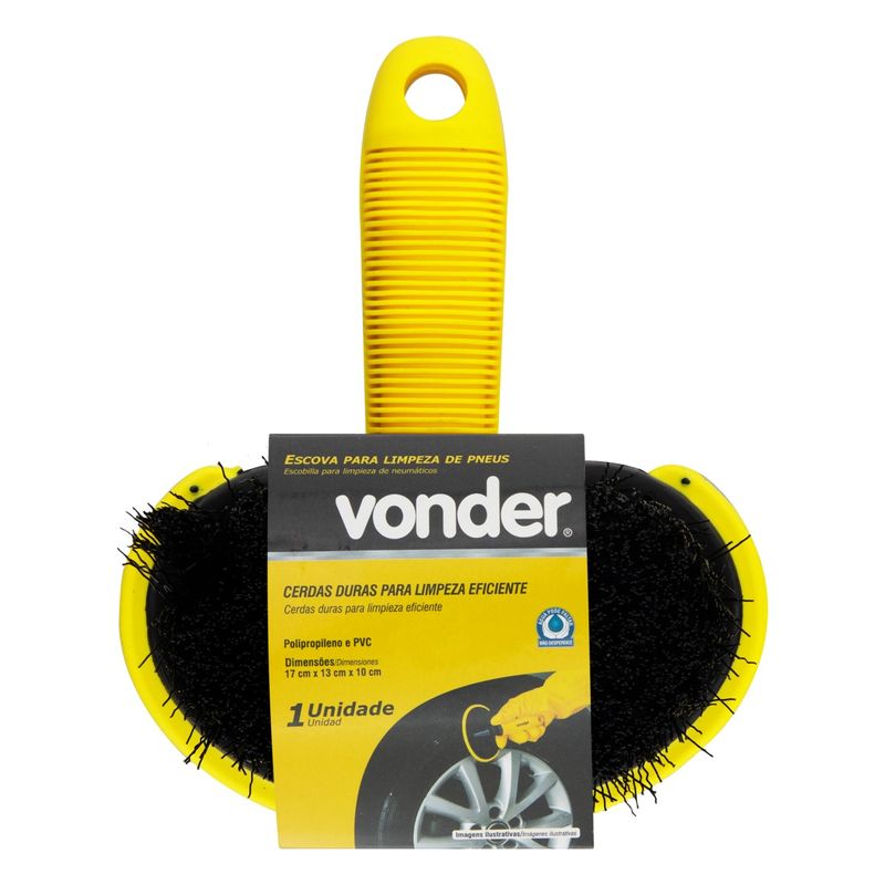 EscovaparaLimpezadePneusVonder17cm-79796