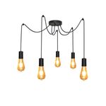 PendentedeAluminioTearsPretoTaschibra5xE27-82397