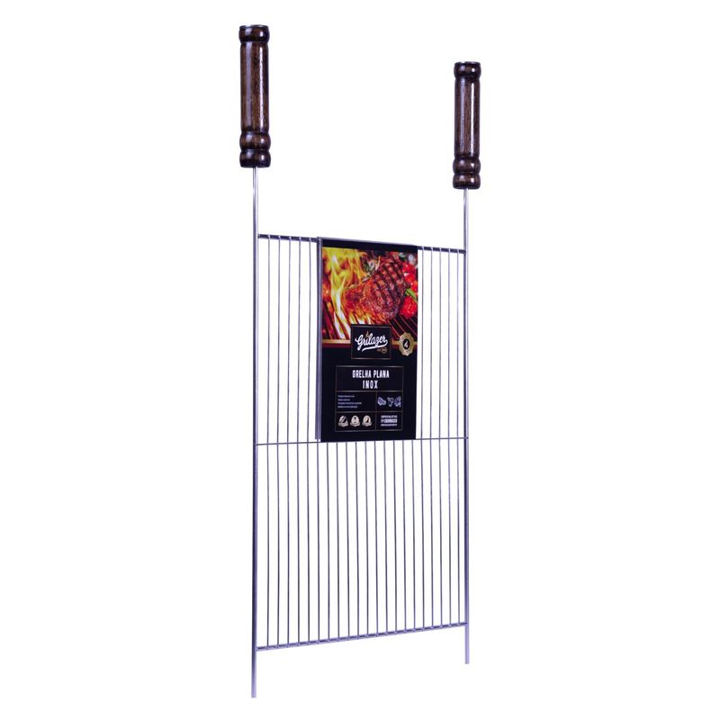 GrelhaPlanaemInoxGrilazer40cmx50cm-83394