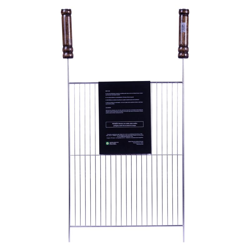 GrelhaPlanaemInoxGrilazer40cmx50cm-83395