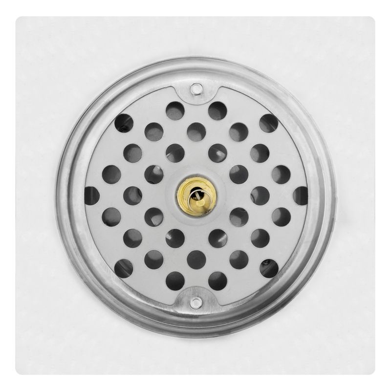 RaloClickQuadradoemInoxFlvx15cm-88706