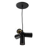 PendentedeAluminioNickPretoTaschibra4xE27-108407