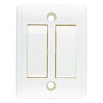 InterruptorSobrepor2TeclasSimplesMec-TronicMillenium-5727