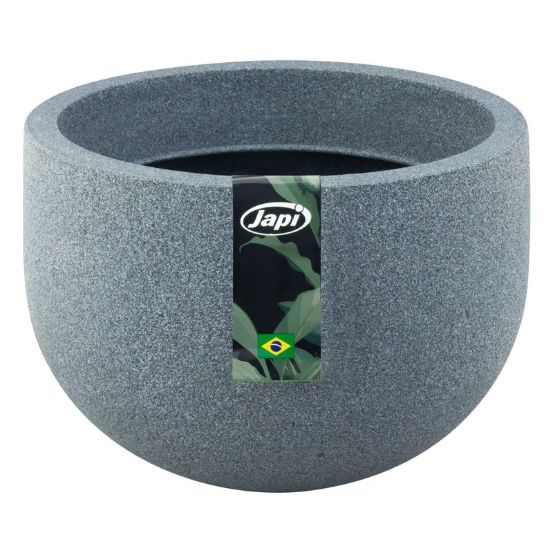 VasoRusticoGrafiteJapiRedondo33cm-6648