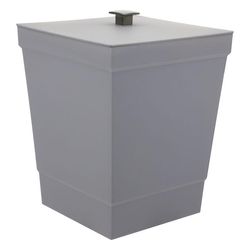 LixeiracomTampaCinzaStolf65l-9273