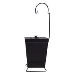 LixeiracomSuporteparaPapelHigienicoStolfPreta65l-9289