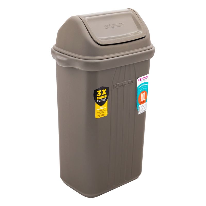 LixeiraBasculanteCinzaSanremoCasablanca10l-9364