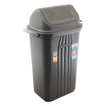 LixeiraBasculanteCinzaSanremoCasablanca30l-10570