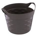 CestoparaRoupasRedondoSanremoCinza3l-11467