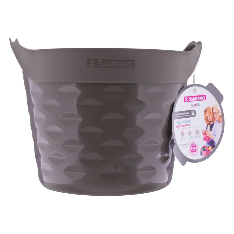 CestoparaRoupasRedondoSanremoCinza3l-11470