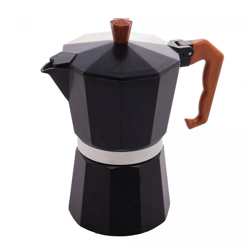 CafeteiraItalianadeAluminiocomCaboPlasticoWolffGourmetPreta300ml-110221