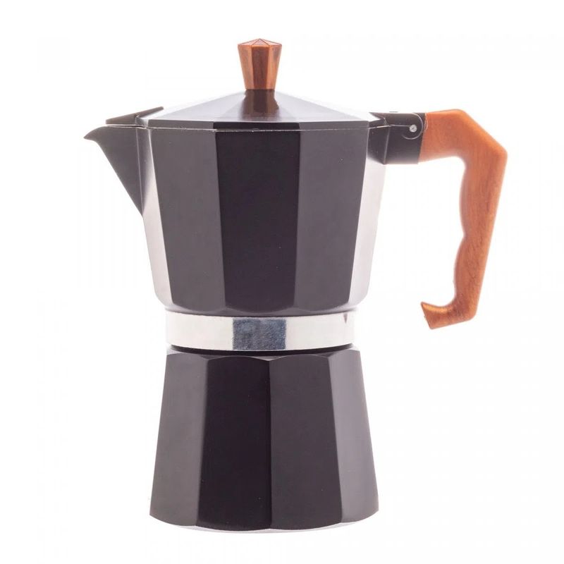 CafeteiraItalianadeAluminiocomCaboPlasticoWolffGourmetPreta300ml-110222
